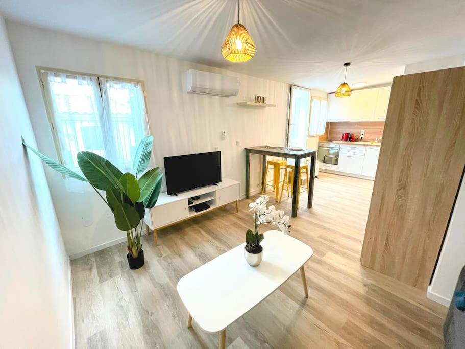 Studio Cosy - 2 Pers - Beziers - Centre - Terrasse - Clim Kültér fotó