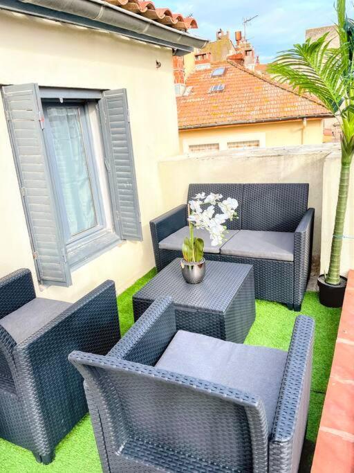 Studio Cosy - 2 Pers - Beziers - Centre - Terrasse - Clim Kültér fotó
